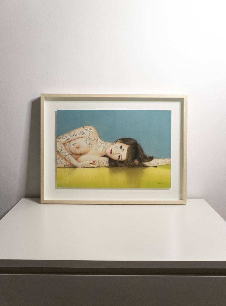 Original Nude Painting by Andrea Nanì