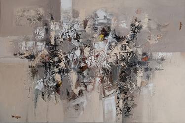 Original Abstract Expressionism Abstract Paintings by Hayk Miqayelyan