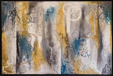 Original Abstract Mixed Media by Alexandra Bartele