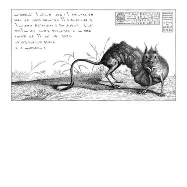 Original Illustration Animal Digital by Andy Dudak