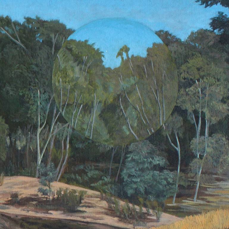 Original Post-impressionism Landscape Painting by Eric Sesto