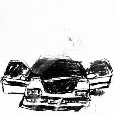 Print of Expressionism Car Drawings by Kayo-Fay Tilley