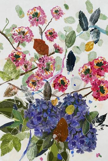 Original Floral Paintings by gitta pardoel