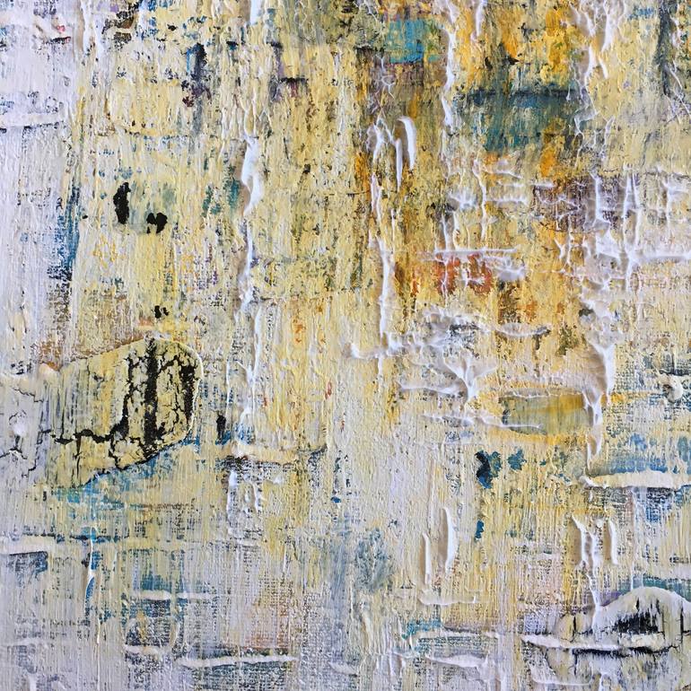 Original Abstract Painting by Odette MULLER