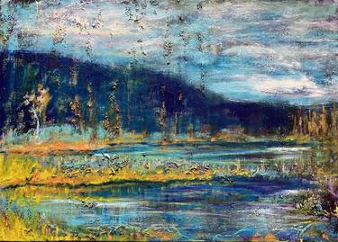 Original Impressionism Landscape Paintings by Odette MULLER