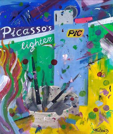 Picasso's Lighter - Pop Art thumb
