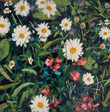 Original Floral Paintings by Rocio Arrupe