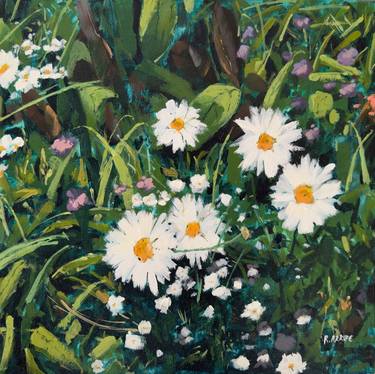 Original Impressionism Floral Paintings by Rocio Arrupe