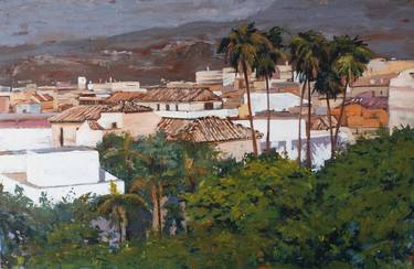 Original Impressionism Cities Paintings by Rocio Arrupe
