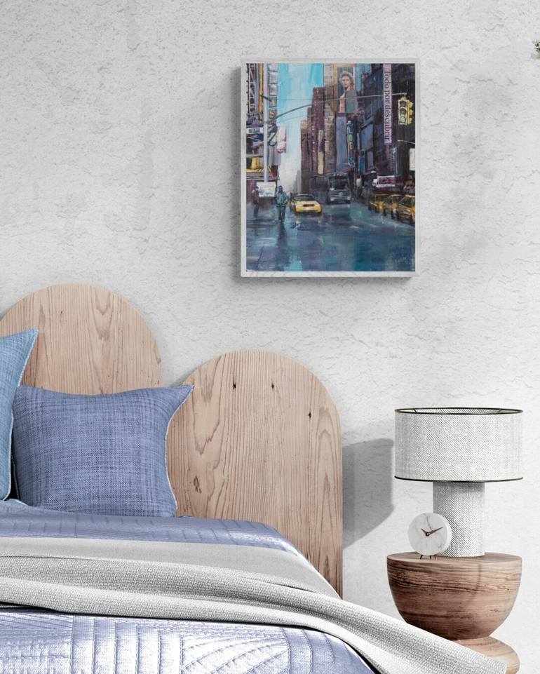 Original Cities Painting by Rocio Arrupe