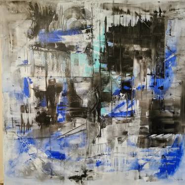 Original Abstract Expressionism Abstract Paintings by Ivo Blair
