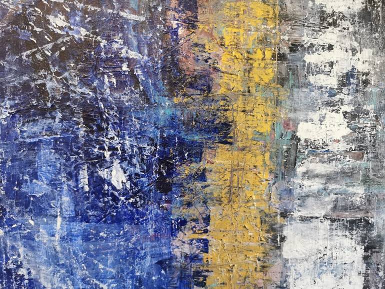 Original Abstract Expressionism Abstract Painting by Ivo Blair