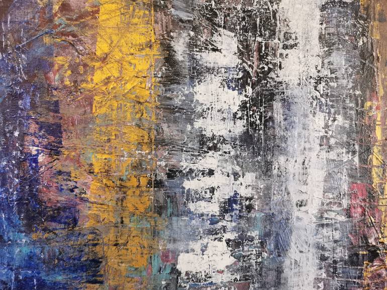 Original Abstract Expressionism Abstract Painting by Ivo Blair