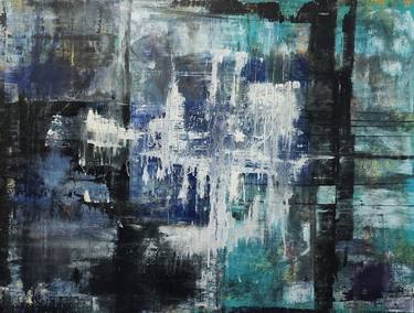 Original Abstract Expressionism Abstract Paintings by Ivo Blair