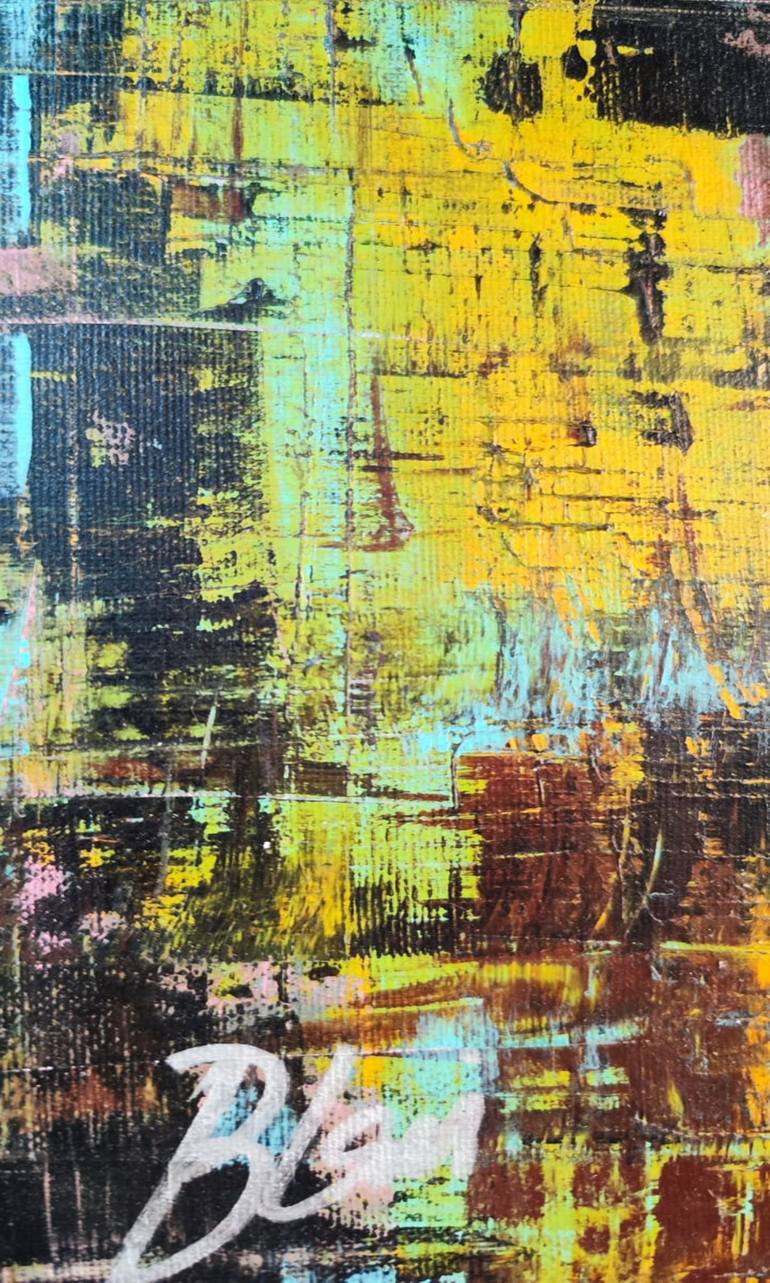 Original Abstract Painting by Ivo Blair