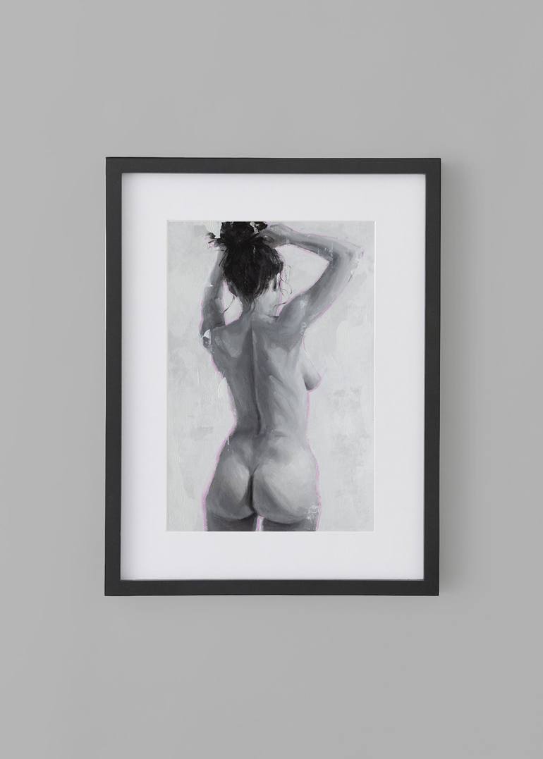 Original Figurative Nude Painting by Karina Cornelius