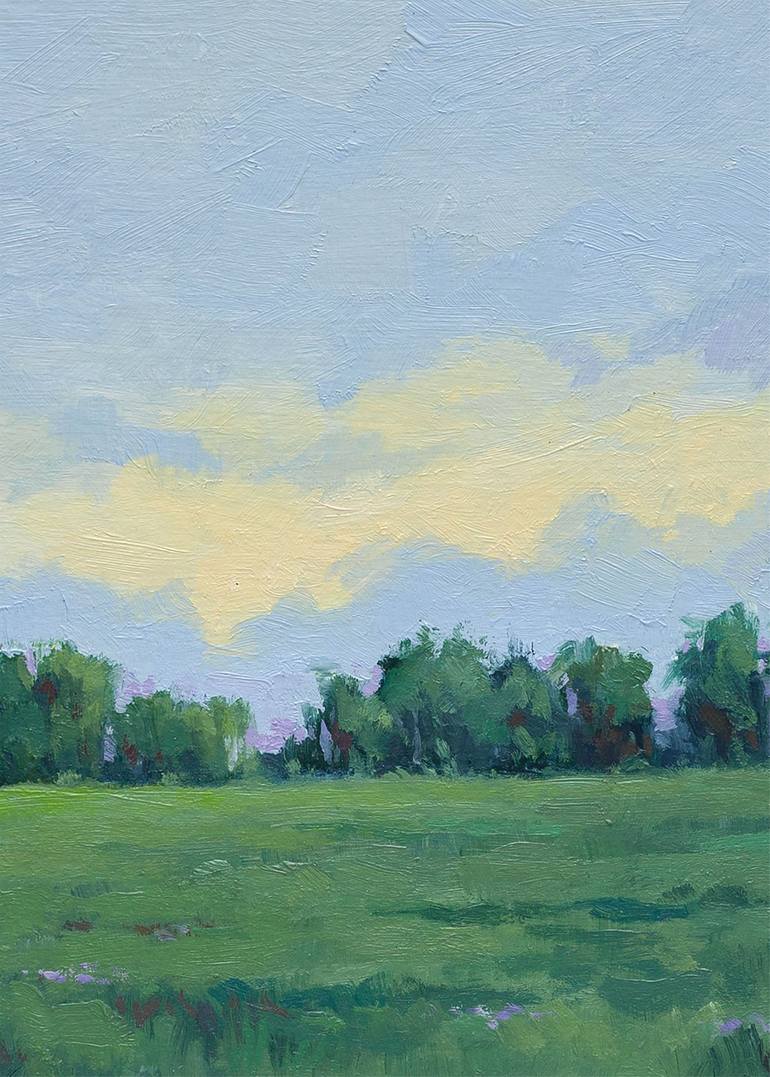 Original Contemporary Landscape Painting by Karina Cornelius