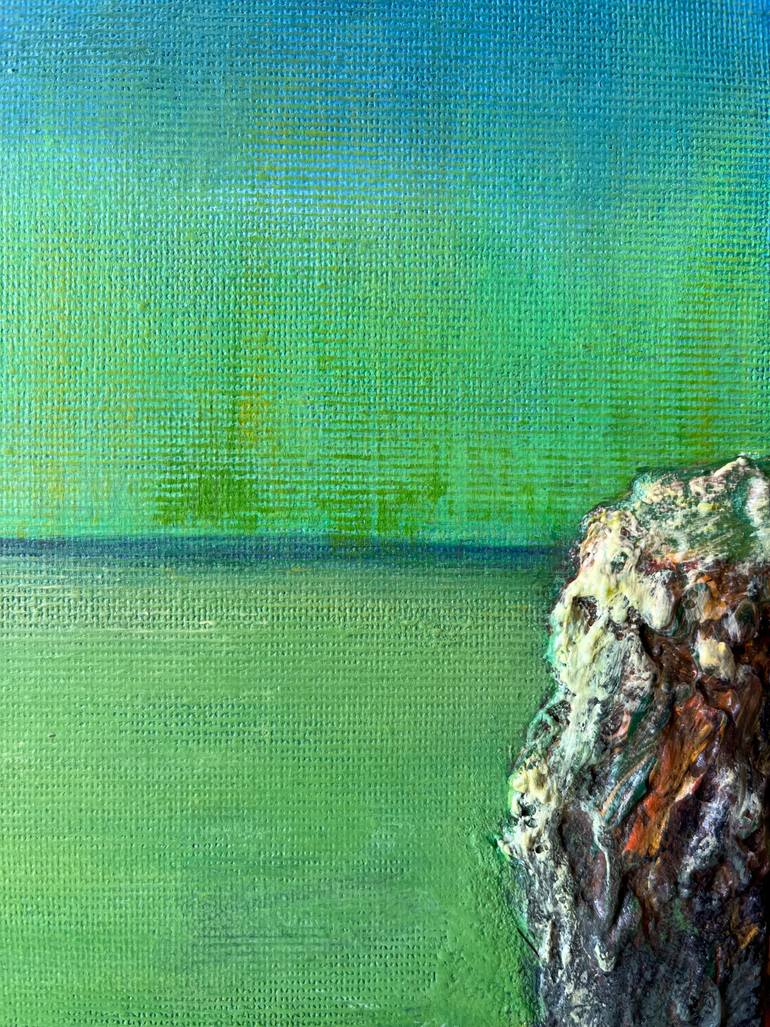 Original Painterly Abstraction Nature Painting by Svitlana Stovba