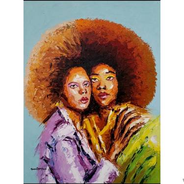 Original Impressionism Women Paintings by Naomi Oyeniyi