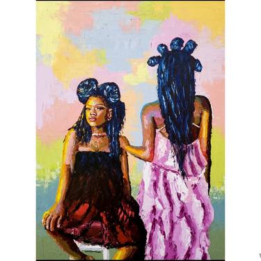 Original Realism Women Paintings by Naomi Oyeniyi