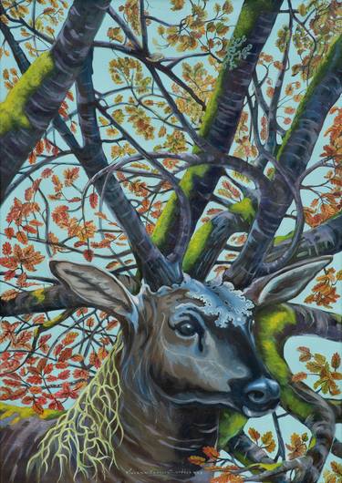 Print of Surrealism Animal Paintings by Viviana Elizabeth de Torres Curth