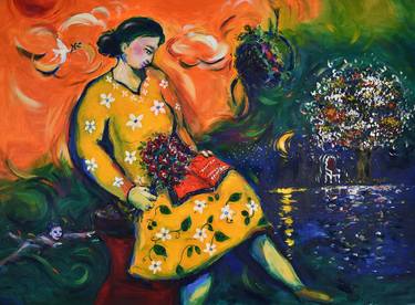 Original Women Paintings by Jung Eun Lee