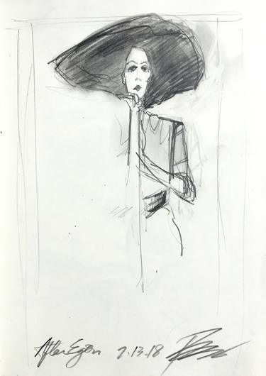 Saatchi Art Artist Patrick Madden; Drawings, “After Egon” #art
