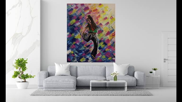 Original Abstract Painting by Raman Deep