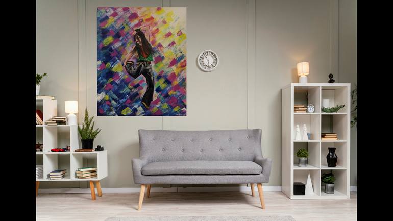 Original Abstract Painting by Raman Deep