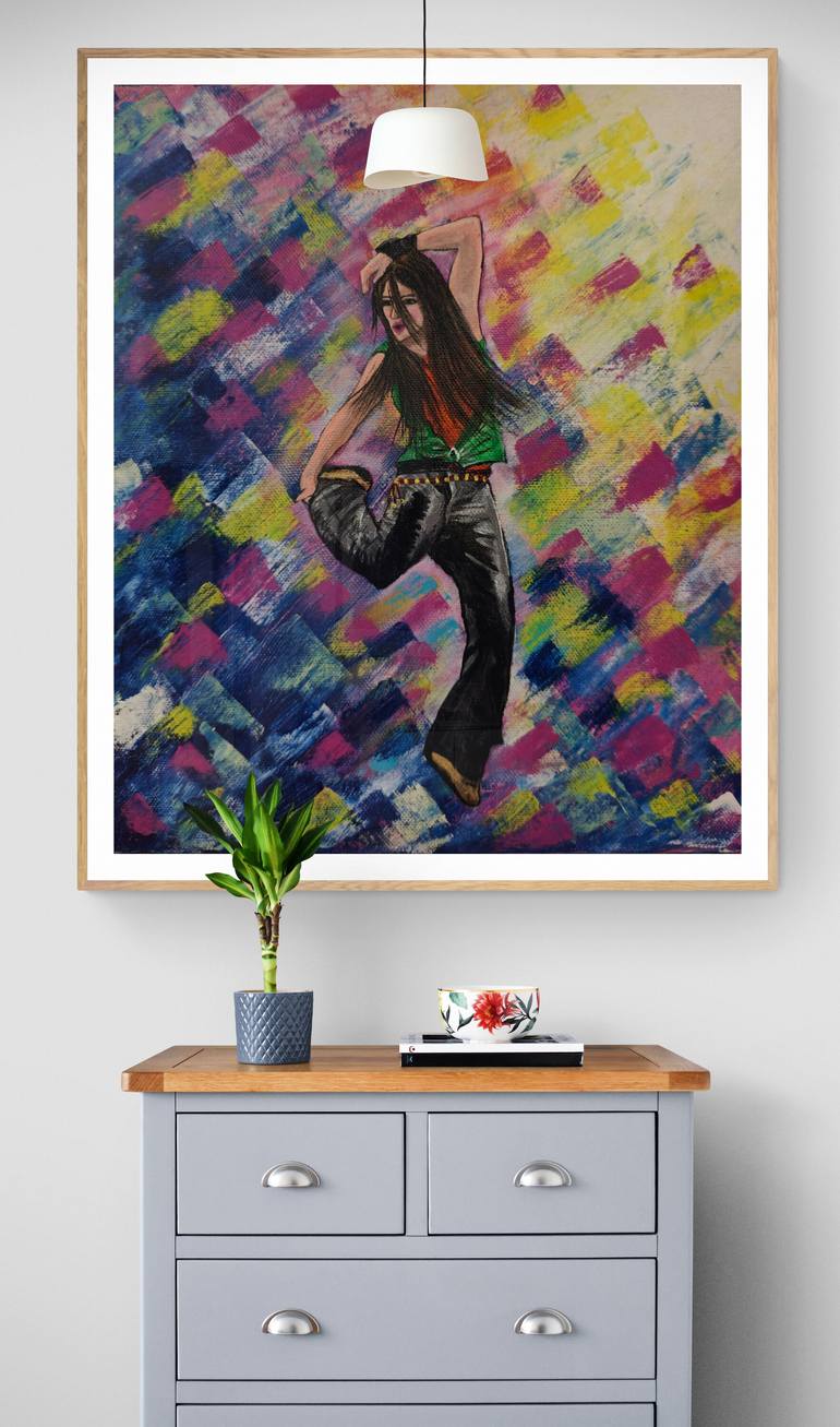 Original Abstract Painting by Raman Deep