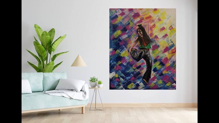 Original Abstract Painting by Raman Deep
