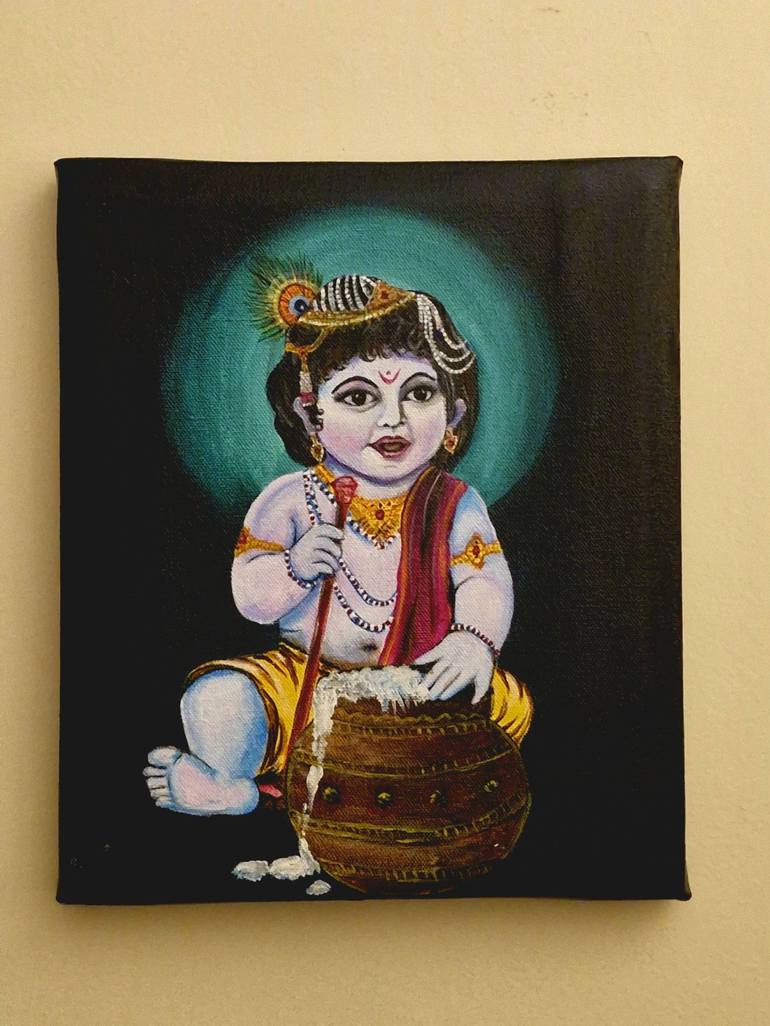 Original Folk Classical Mythology Paintings by Raman Deep