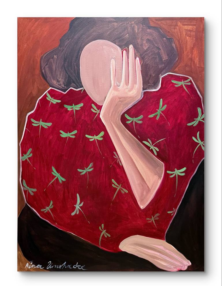 Original Abstract Painting by Nina Urushadze