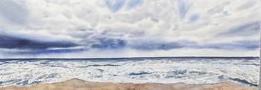 Original Impressionism Beach Paintings by Montse Gil