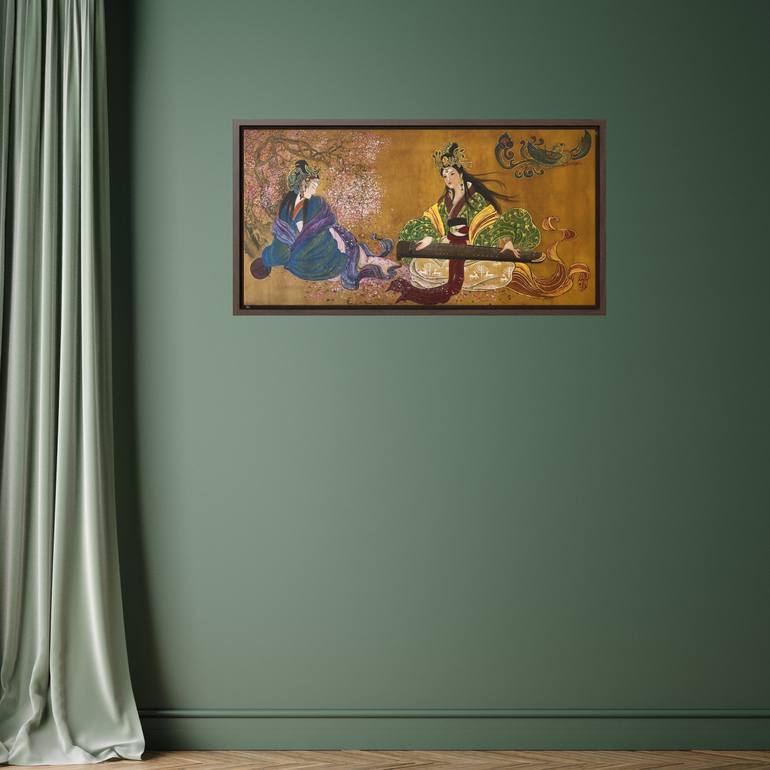 Original Realism Women Painting by Xiang Li