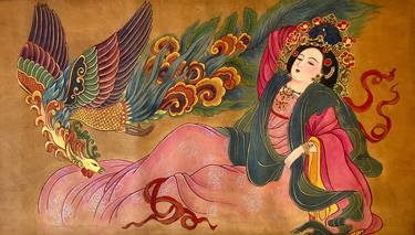 Original Realism Women Paintings by Xiang Li