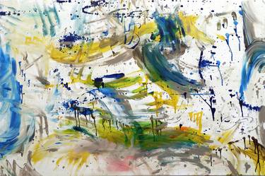 Original Abstract Expressionism Abstract Paintings by Kaydad Maseeh