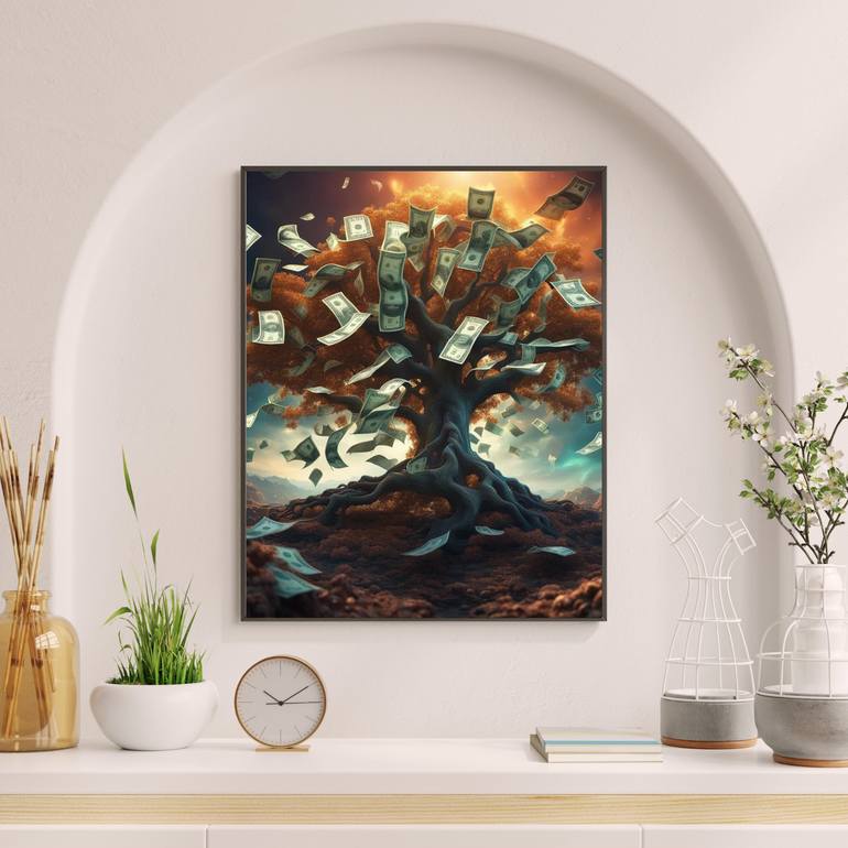Original Artificial Intelligence Abstract Digital by Ikenna Nnadi