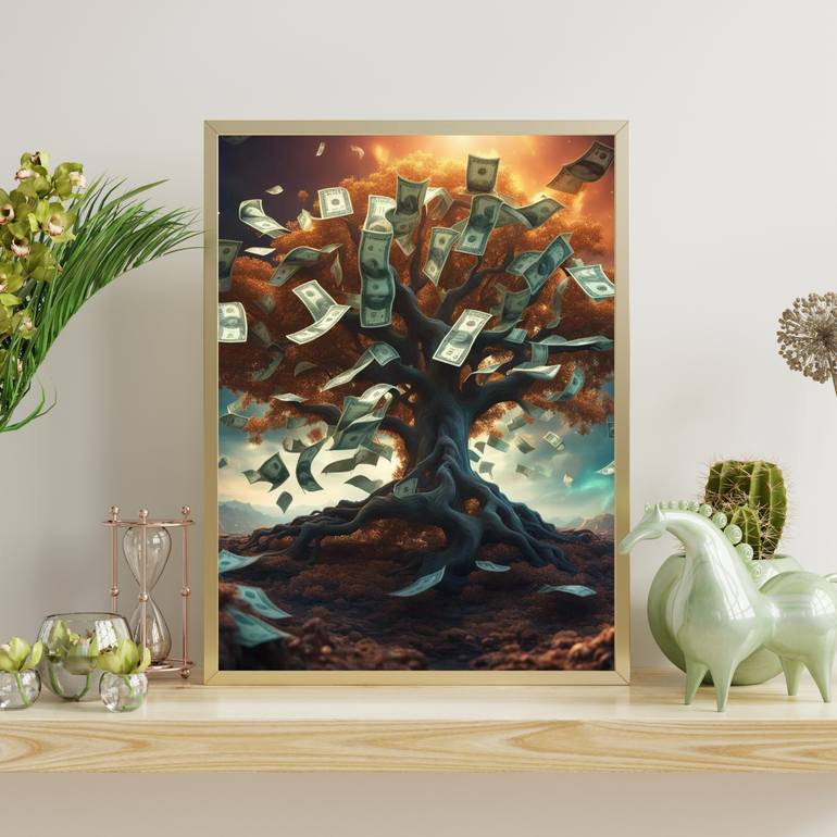 Original Artificial Intelligence Abstract Digital by Ikenna Nnadi