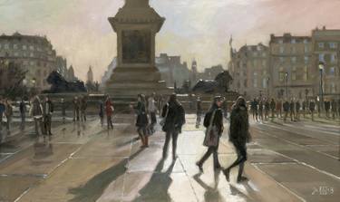 Original Impressionism Places Paintings by Rob Adams