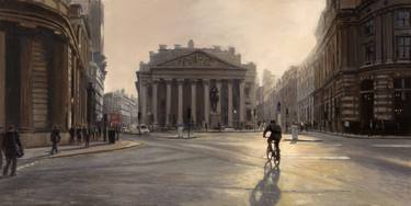 Original Impressionism Architecture Paintings by Rob Adams