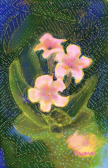 Original Art Deco Nature Digital by Nevin Engin