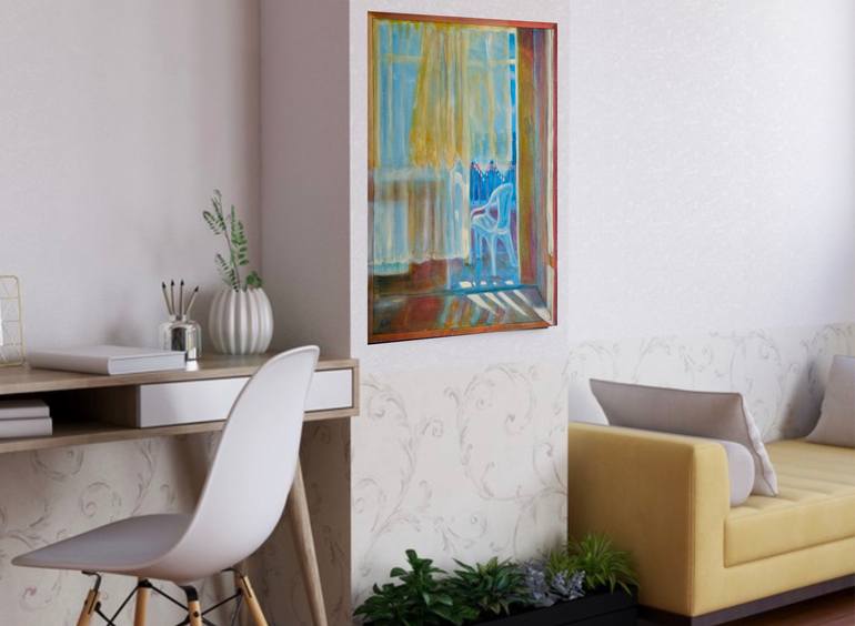 Original Impressionism Home Painting by Nevin Engin