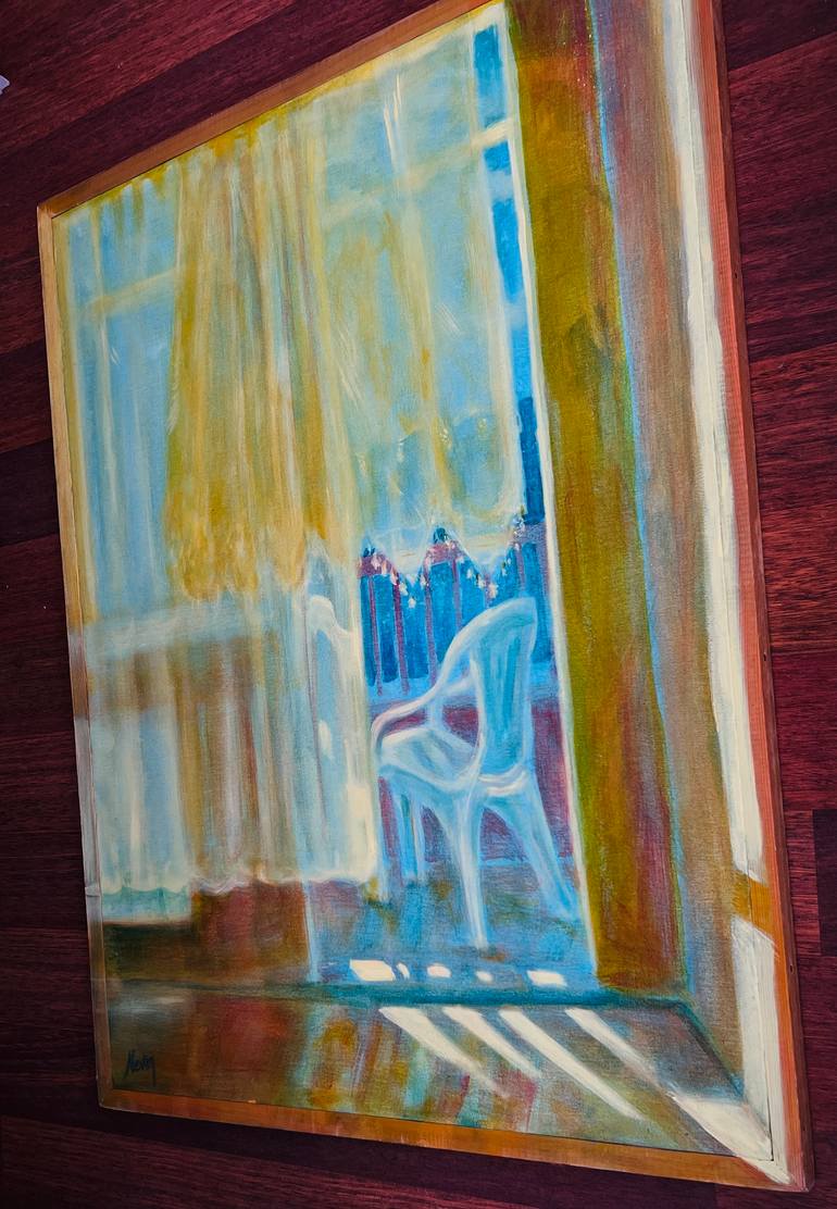 Original Impressionism Home Painting by Nevin Engin