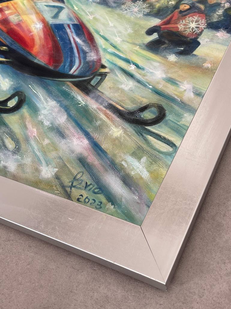 Original Contemporary Sports Painting by Viorica Bartha