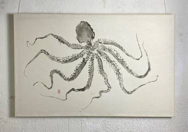 Original Minimalism Animal Printmaking by Lourdes Rosés