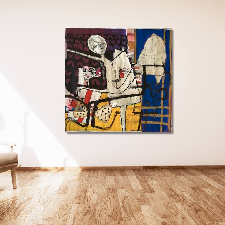 Original Contemporary Women Painting by Sharon Blu