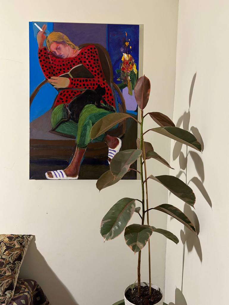 Original Contemporary Abstract Painting by Levan Chabukiani