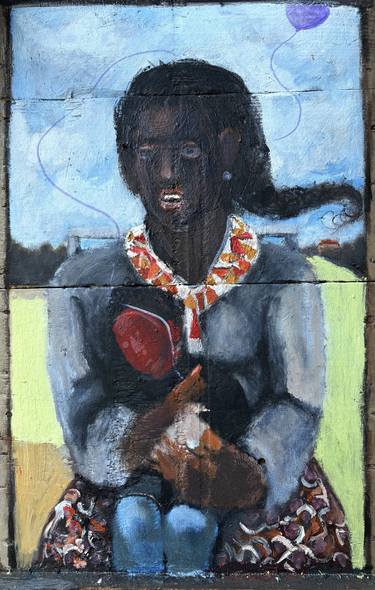 Original Figurative People Paintings by Levan Chabukiani