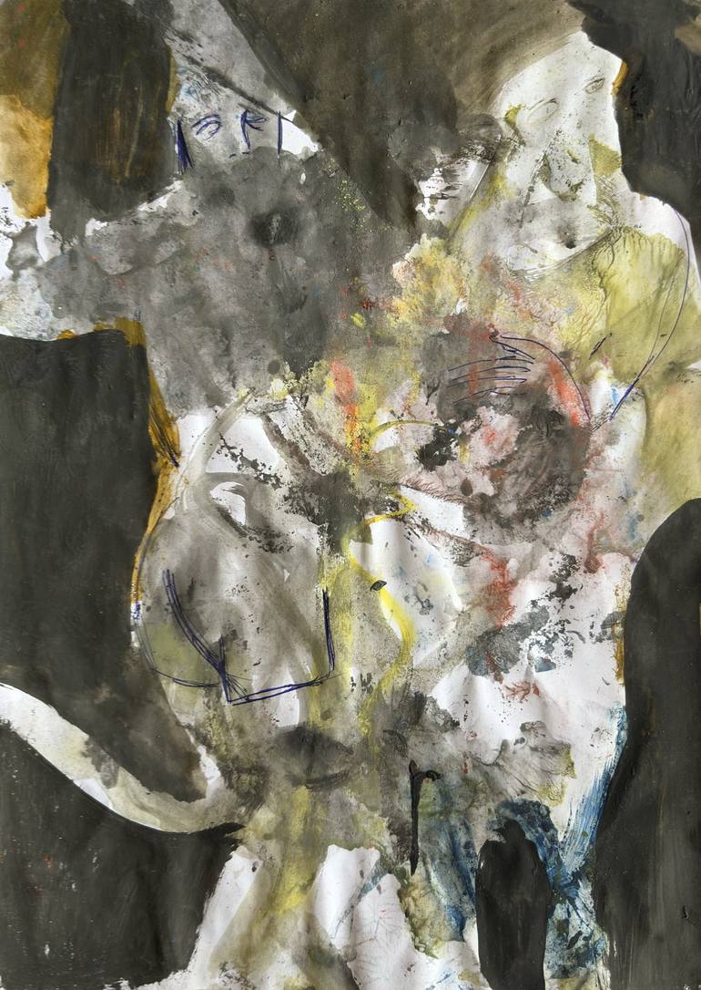 Original Abstract People Paintings by Levan Chabukiani